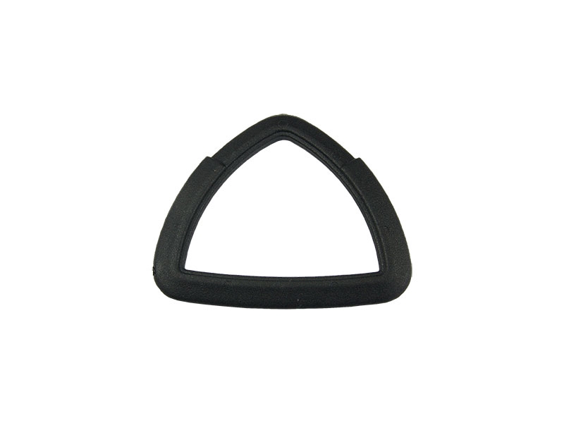 Plastic triangle 40 mm black 100 pcs