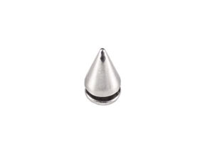 Ćwieki stożki metalowe 7/10 mm nikiel 10/200 szt.