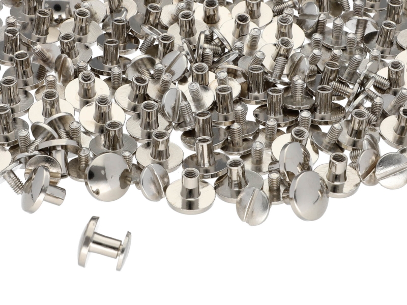 CHICAGO RIVET SCREW 11/4/6-8 MM  NICKEL