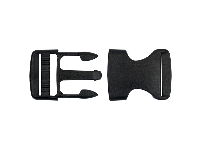 Plastic buckle 25 mm michalina black 100 pcs