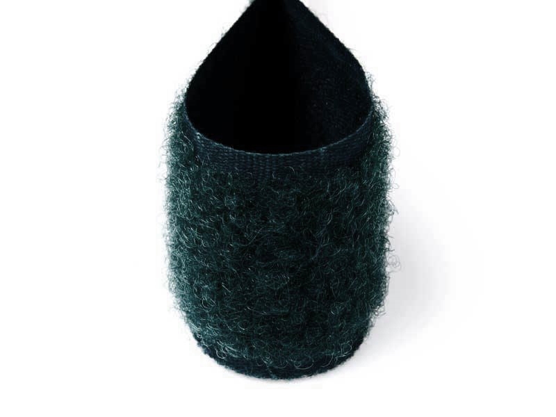 Klettband dunkelgrün 017 pes/nylon loop