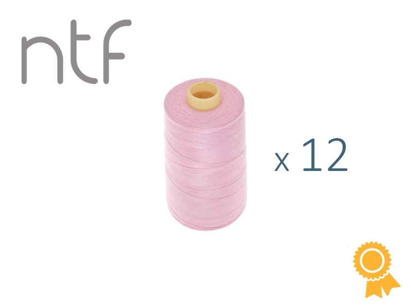 POLYESTERGARN NTF 40/2 ROSA A549 1000 M x 12 ST