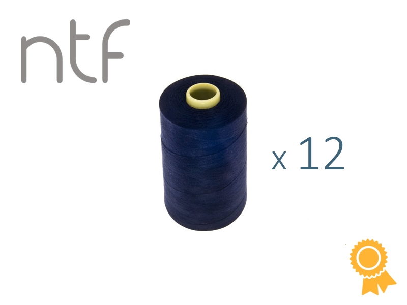 POLYESTERGARN NTF 40/2 MARINEBLAU A804 1000 M x 12 ST