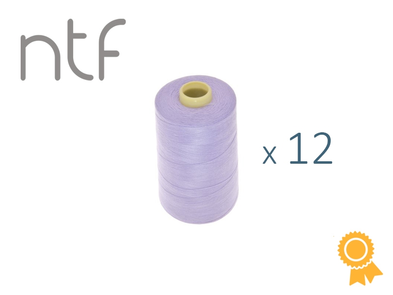 POLYESTEROVÉ NITĚ NTF 40/2RŮŽOVÝ A659  1000 m x 12 ks