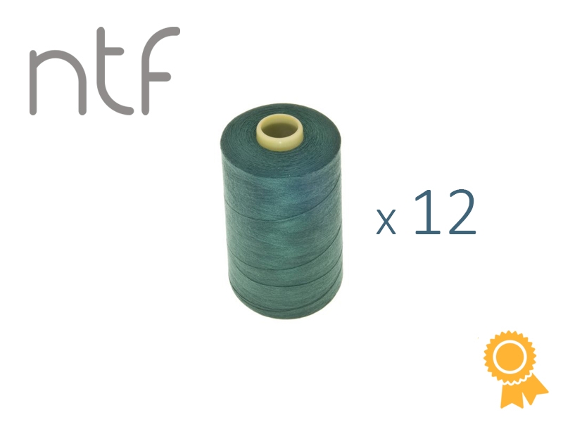POLYESTER THREADS NTF 40/2 DARK GREEN A630 1000 M x 12 PCS.