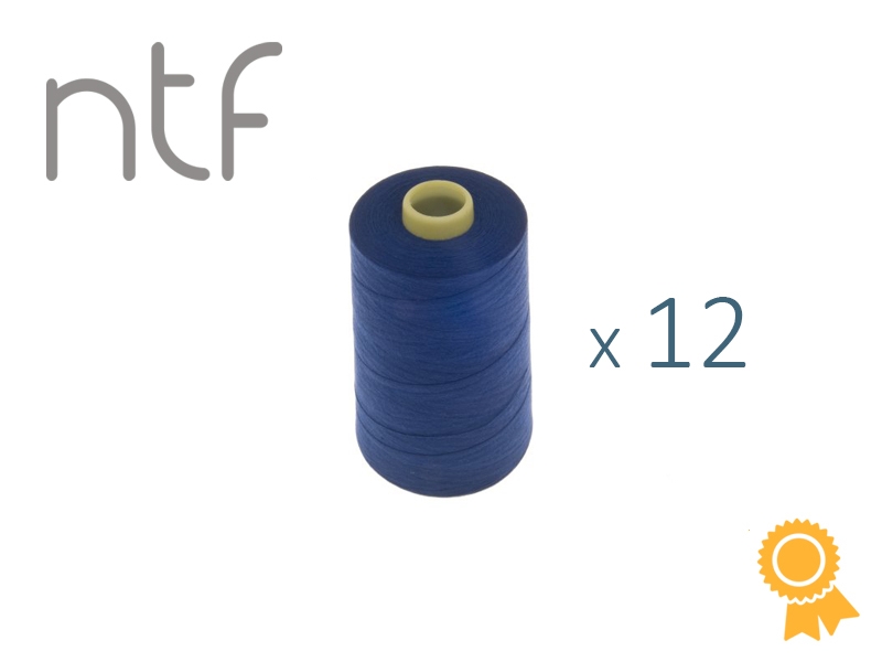 POLYESTER THREADS NTF 40/2 SAPPHIRE A801 1000 M x 12 PCS.