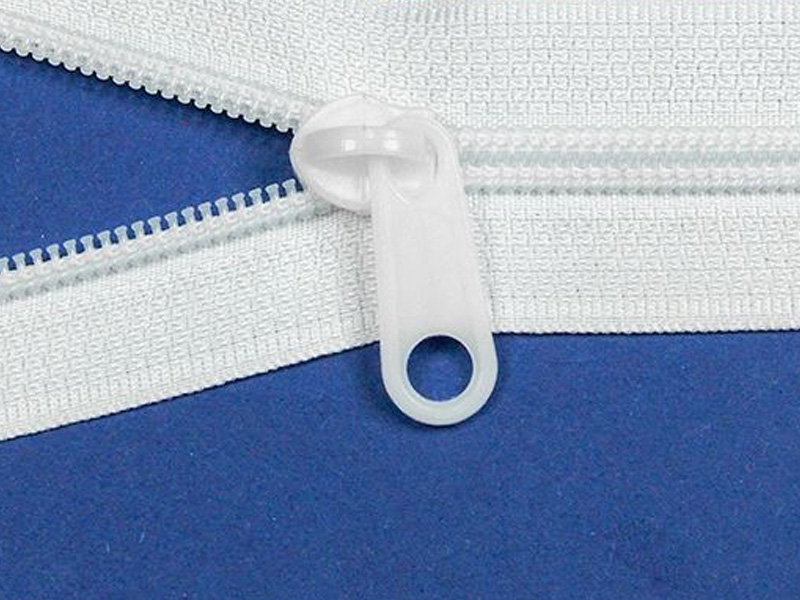 PLASTIK SCHIEBER FÜR SPIRALREIßVERSCHLUSSBAND 5 NON  LOCK WEIß