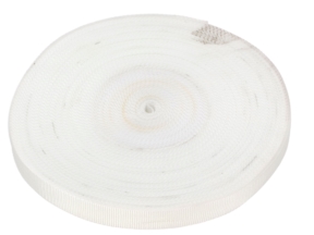 Polypropylen-Trägerband 30 mm / 1,3 mm weiß (501) - zweite Qualität