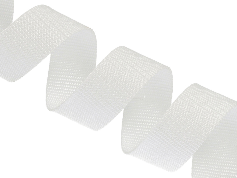 TRAGBAND 30 MM / 1,3 MM WEIß 501 501 PP 50 LM - ZWEITEN  ART.