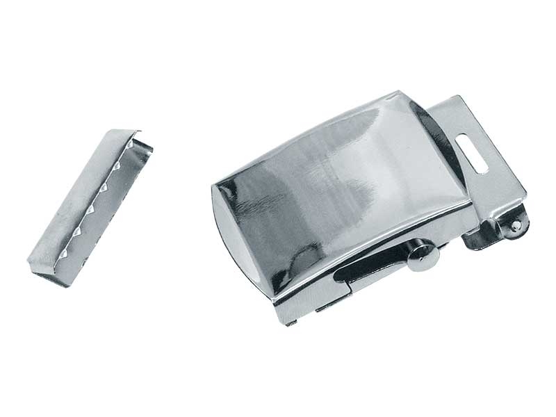Automatikschließe aus metall 40 mm bona nickel 1 st.