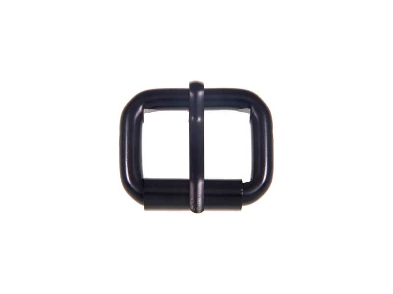 EXTRA MATT  SATTLERSCHNALLE AUS METALL MIT EINEM HAKEN 27/20/5 MM SCHWARZMATT DRAHT 1  ST.