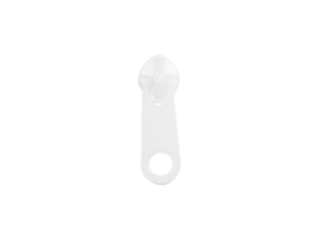 Suwak plastikowy do taśmy suwakowej spiralnej 3 non lock (501) biały