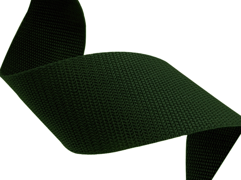 Tragband  pp 15 mm / 1,3 mm dunkelgrün 153 50 lm