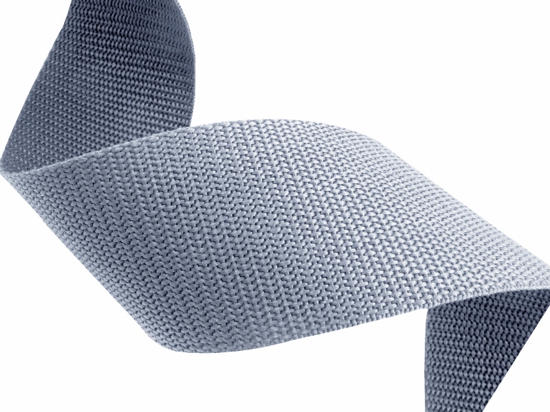 Webbing pp 10 mm / 1,3 mm grey 330 50 mb