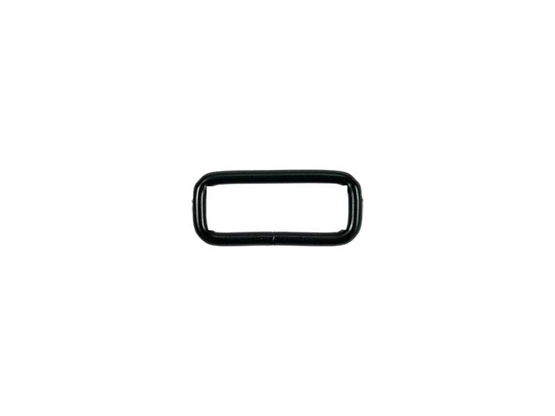 METAL FRAME 25/8/2,5 MM MATT BLACK WIRE 100  PCS