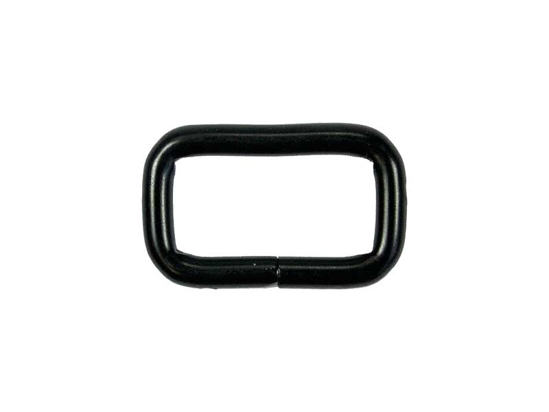 RAHMEN AUS METALL 33/15/5 MM SCHWARZMATT DRAHT 1 ST.