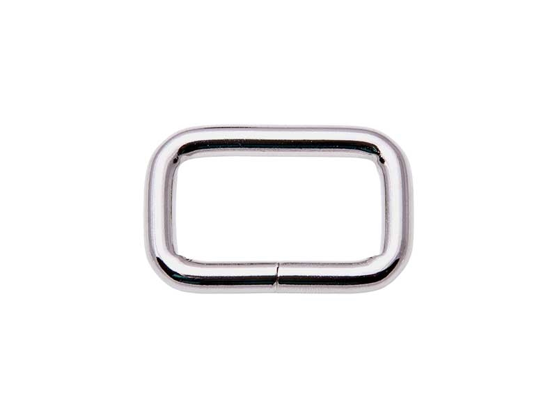 EXTRA  SHINING METAL FRAME 32/15/5 MM GLOSSY  NICKEL WIRE 1 PCS