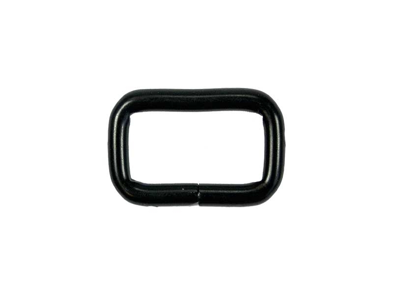 RAHMEN AUS METALL 27/15/5 MM SCHWARZMATT DRAHT 1 ST.