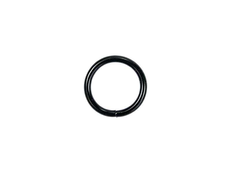 KOVOVÉ KOLEČKO 20/3 MM ČERNÝ MAT  DRÁT 100   KS