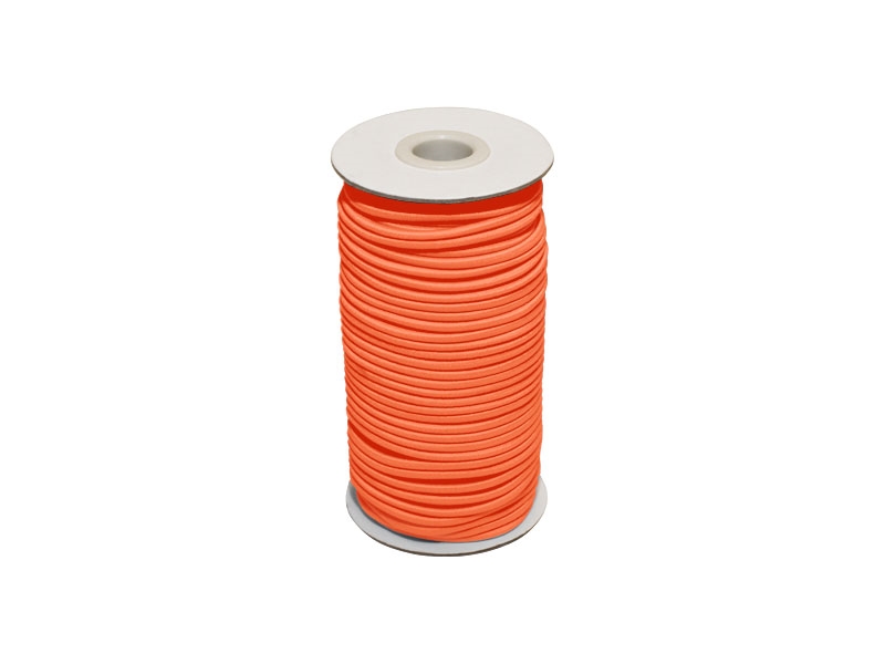 Rubber cord 2 mm (523) orange