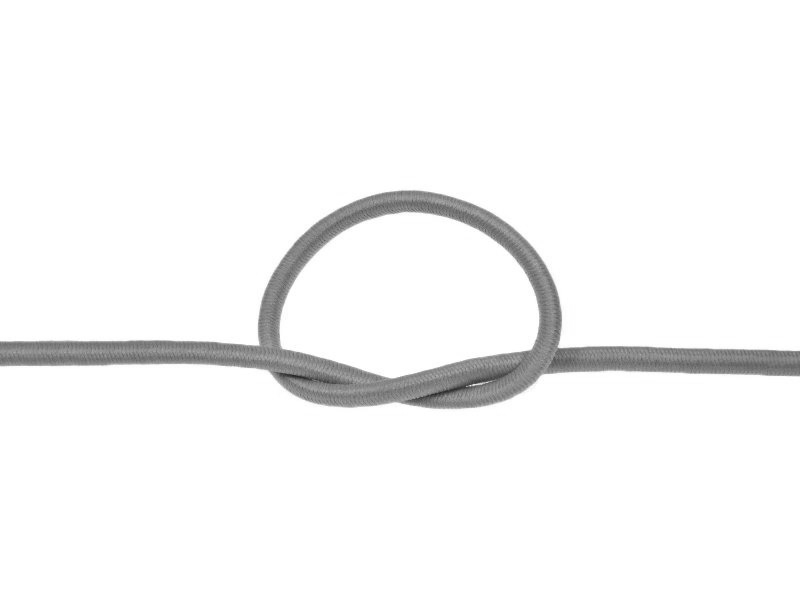 Rubber cord 2 mm (134) grey