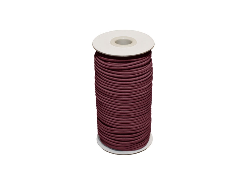 Gummischnur 2 mm (525) kastanienbraun