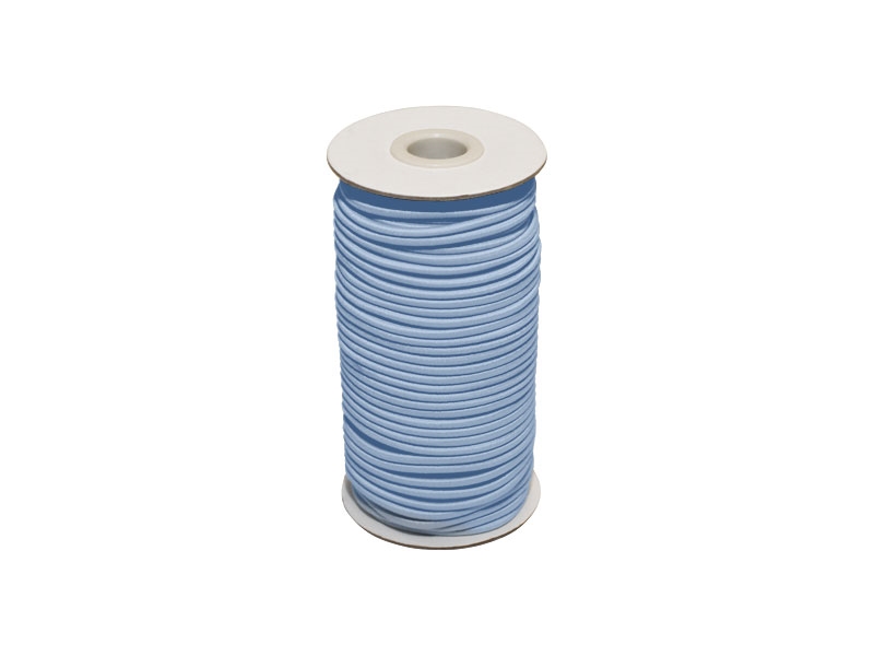 Rubber cord 2 mm (351) light blue