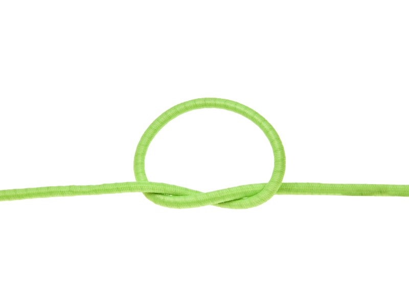 Gumosznurek  2 mm (1001) zielony