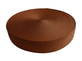 Polypropylenová nosná páska 10 mm / 1,3 mm tmavě hnědá (236)