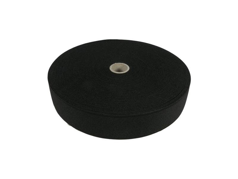 SCHUHWERK AUS GUMMI (SCHUHGUMMI) 50 MM (580) SCHWARZ 25  MB