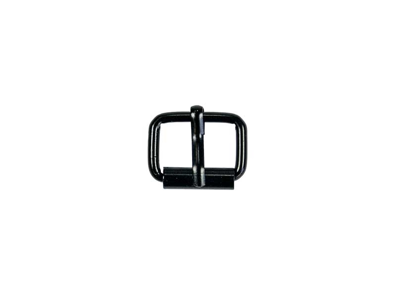 Klamra rymarska jednozaczepowa 20/12/3 mm czarny mat drut