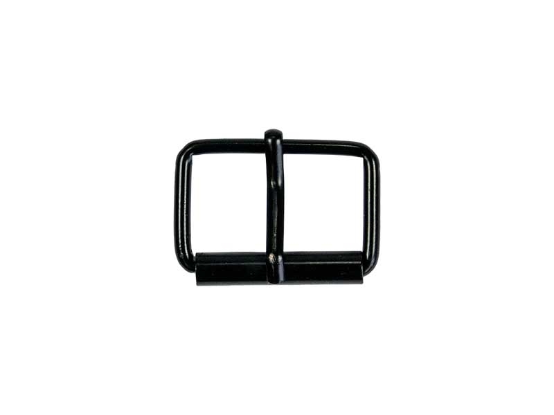 Klamra rymarska jednozaczepowa 30/20/3 mm czarny mat drut