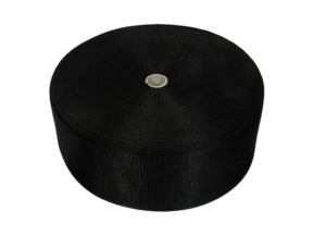 Polypropylene carrier tape 100 mm / 1.3 mm black (580)