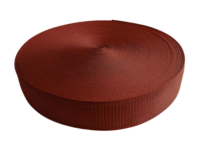 Tragband pp 15 mm /   1,3 mm burgund 520 50 lm