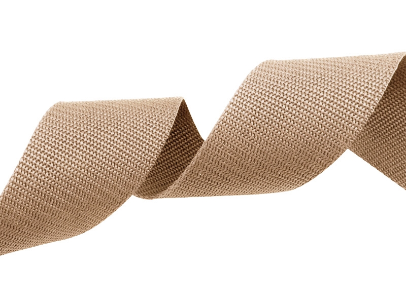 Webbing pp 15 mm / 1,3 mm beige 101  50  mb