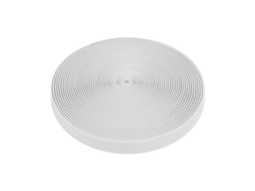 Velcro tape elastic white loop