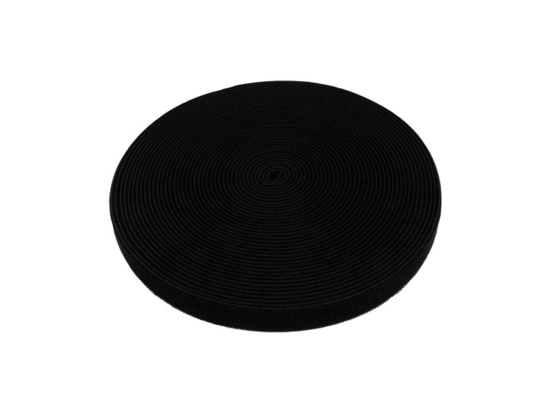 Flexibel klettverschlussband  schwarz 580 nylon flausch 20 yd