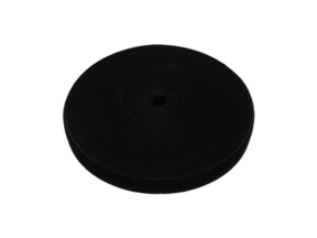 Velcro strap elastic black loop