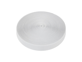 Velcro tape elastic white loop