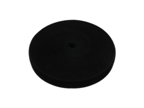 Velcro strap elastic black loop