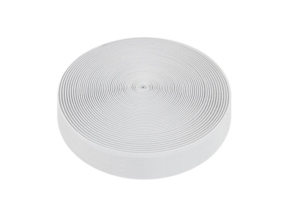 Velcro tape elastic white loop