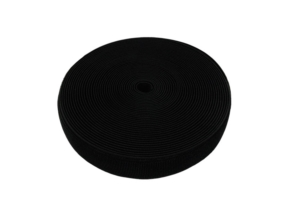 Velcro strap elastic black loop