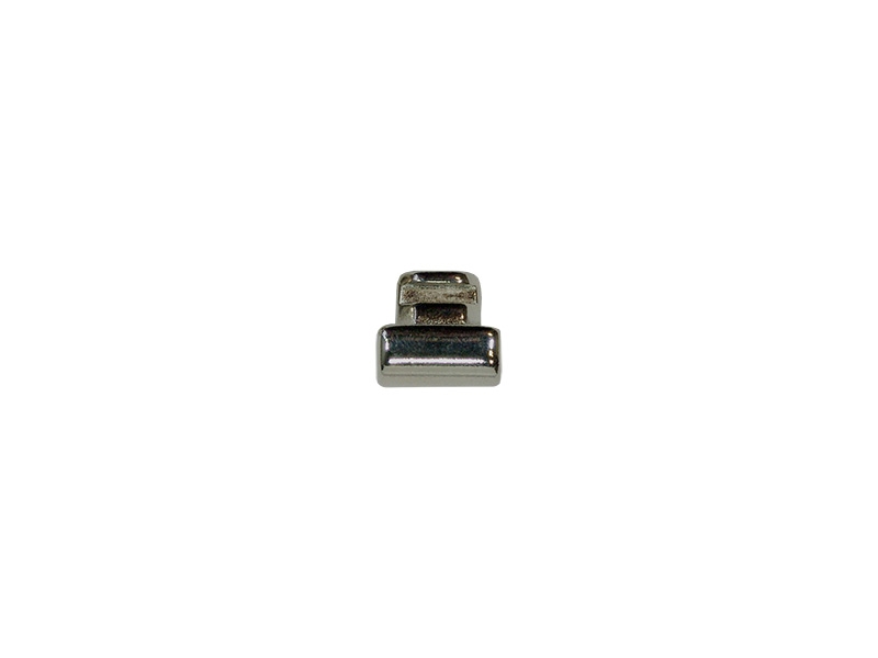 Metallverbinder für handgriff schwarznickel 1 st.