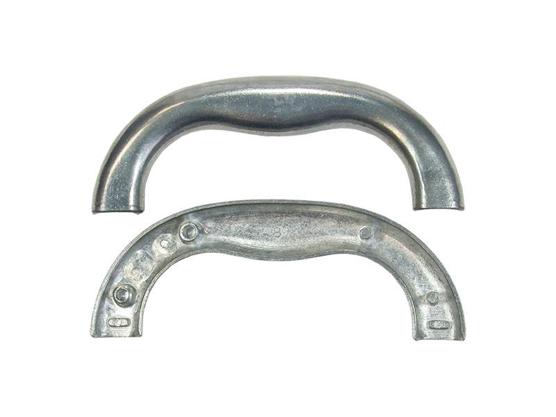 Rączka metalowa do torby odlew