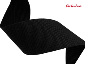 Polypropylene carrier tape 50 mm / 1.4 mm black (580)