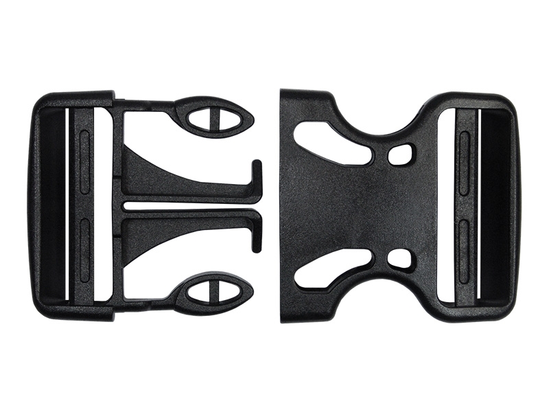 Plastic buckle 50 mm berenika  black 50 pcs