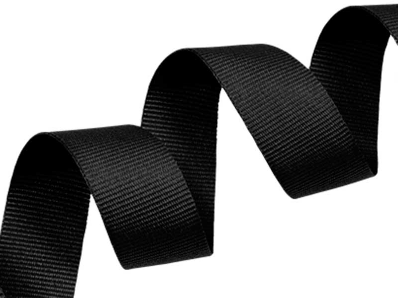 Ripsband 40 mm/0,40 mm Schwarz (580)