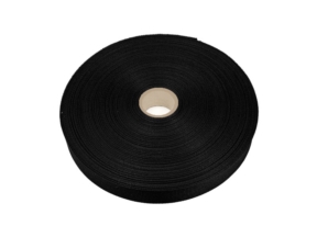 Grosgrain-Band 40 mm / 0,40 mm schwarz (580)