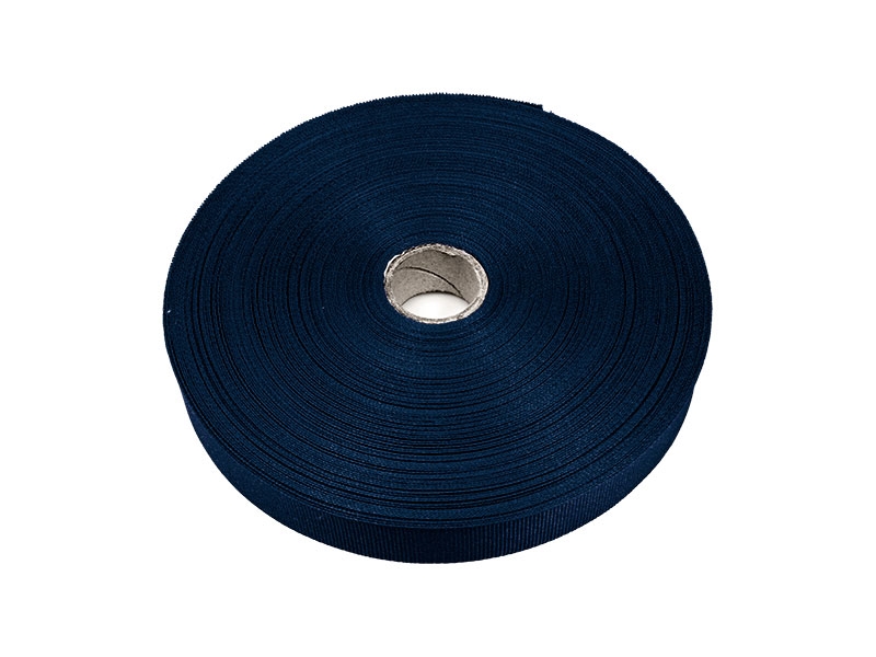 Grosgrain ribbon 20 mm/0,40 mm navy blue (919)