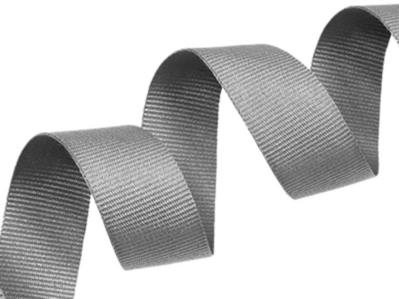 Ripsband 20 mm/0,40 mm Grau (134)